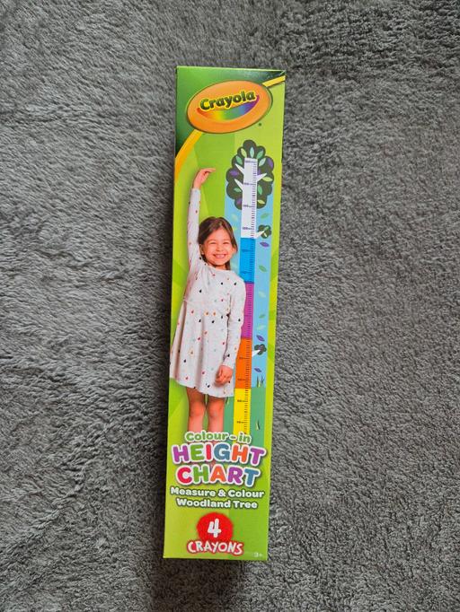 Buy & Sell Crumpsall Manchester - Photos for new Crayola Colour In Height Chart