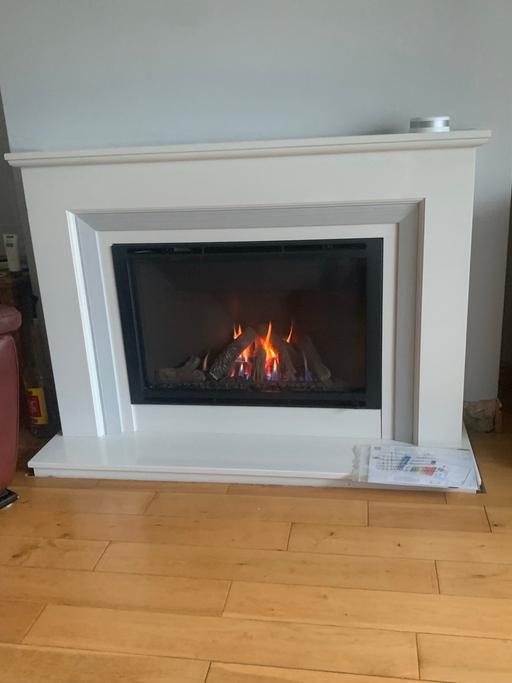 Buy & Sell Seaton Carew Hartlepool - Photos for Marble fire unit with gas fire