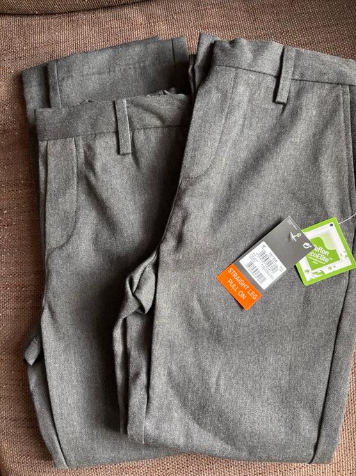 Buy & Sell Bracklesham Bay Chichester - Photos for Straight leg pull on school trousers age 9