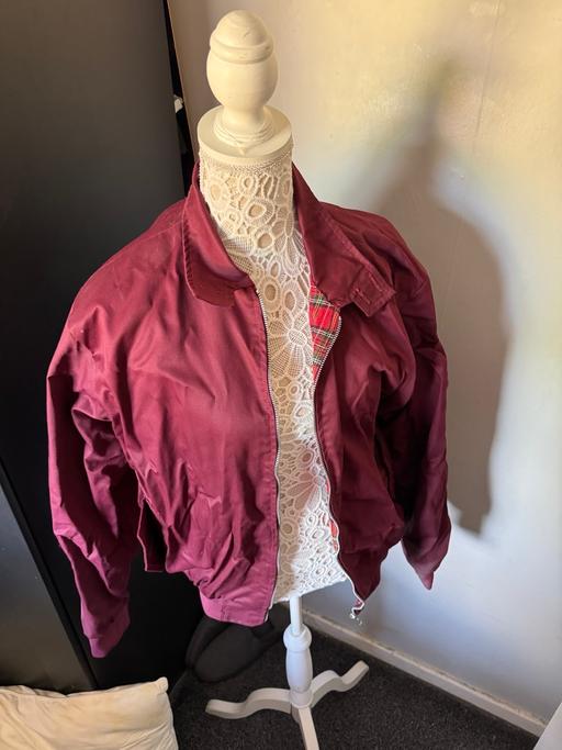 Buy & Sell Gilesgate County Durham - Photos for Cotton Works Burgundy Harrington Jacket