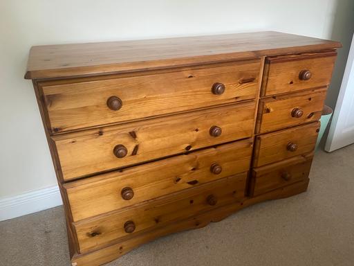 Buy & Sell Hall Green Birmingham - Photos for Pine wood chest of draws