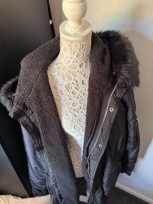 Buy & Sell Durham County Durham - Photos for 🖤 boohooMAN Black Parka Coat – Size 2XL 🖤