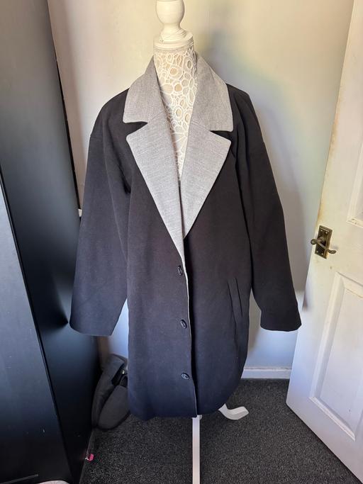 Buy & Sell Gilesgate County Durham - Photos for 🖤 boohooMAN Two-Tone Trench Coat – Size 3XL 🖤