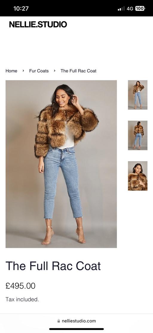 Buy & Sell Cheshunt Broxbourne - Photos for Fur cropped coat