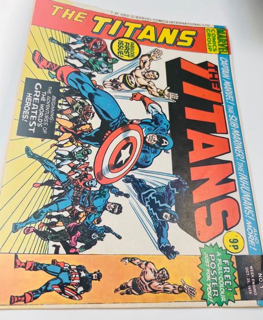 Buy & Sell Hammersmith West London - Photos for Marvel UK - The Titans #1 (1975)