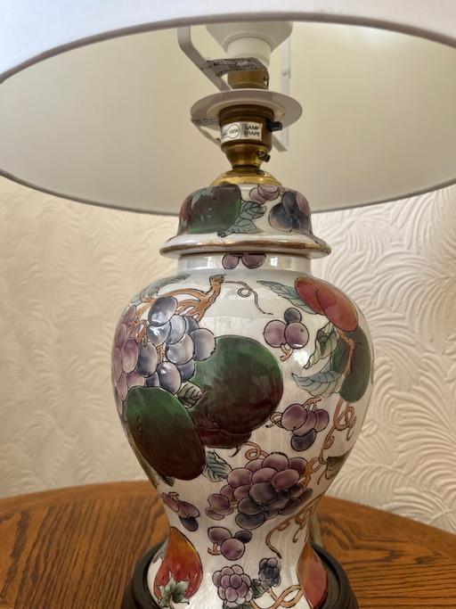 Buy & Sell Hall Green Birmingham - Photos for Vintage Lamp hand painted ginger lamp
