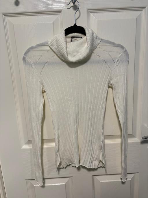 Buy & Sell Charter Avenue Industrial Estate Coventry - Photos for River Island White Roll Neck Cream Sweater