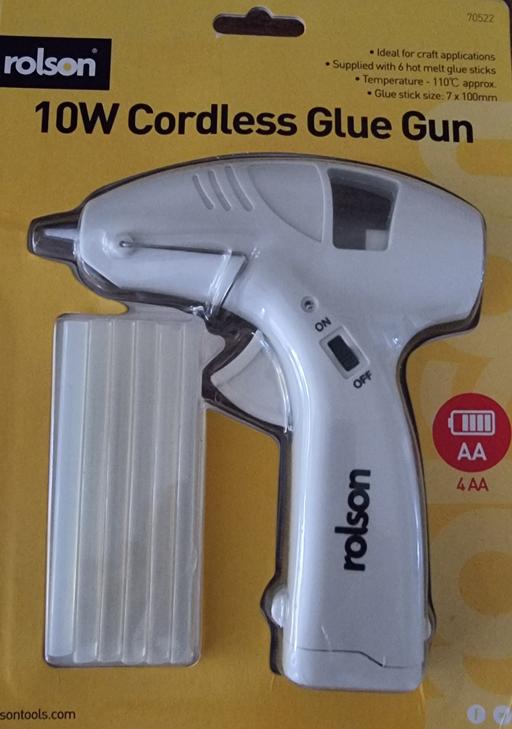 Buy & Sell Yardley Birmingham - Photos for Rolson 10W Cordless Glue Gun Arts & Crafts