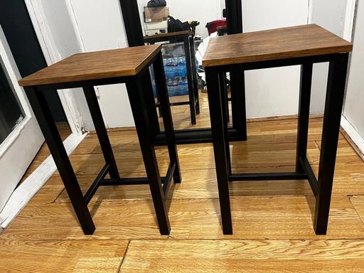 Buy & Sell Crossness South East London - Photos for 2 no wooden stools