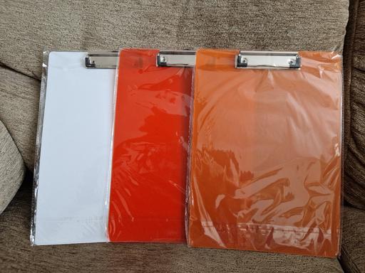 Buy & Sell Ramsgate Thanet - Photos for bn 3 x plastic clip boards