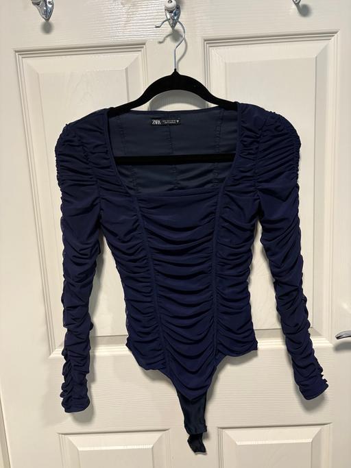Buy & Sell Charter Avenue Industrial Estate Coventry - Photos for Zara Women's Navy Blue Body Suit Size S