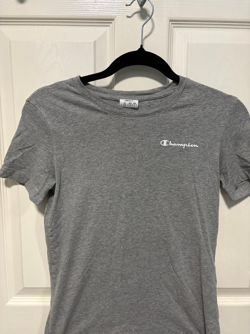 Buy & Sell Charter Avenue Industrial Estate Coventry - Photos for Champion Grey Short Sleeve T-Shirt Women