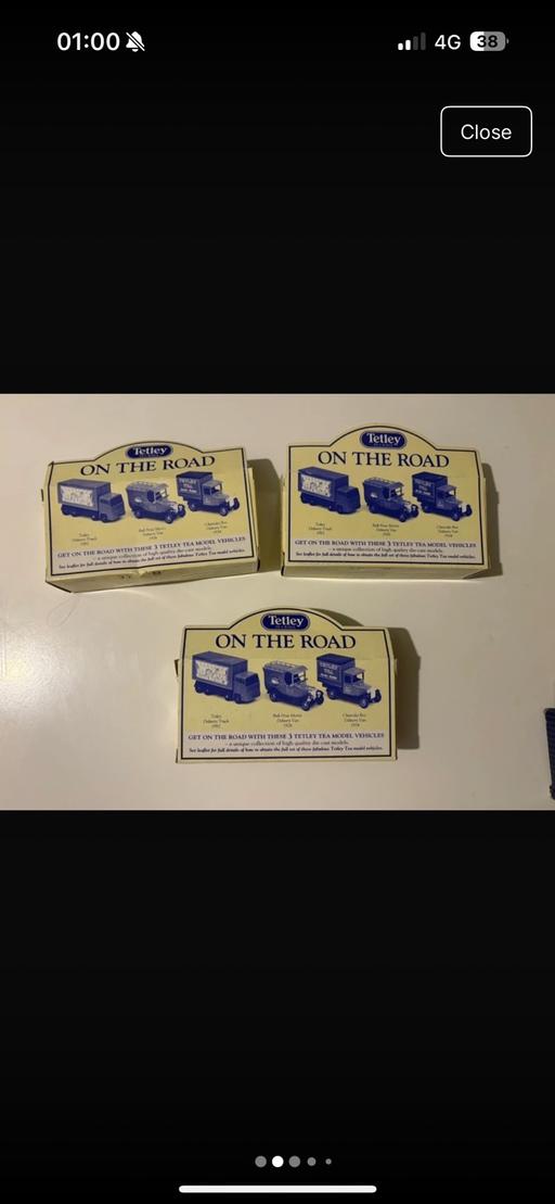 Buy & Sell Epsom Epsom and Ewell - Photos for Tetley collectable vehicles x 4.