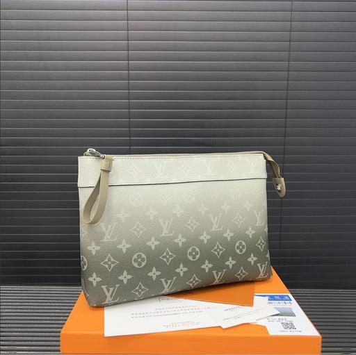 Buy & Sell Leatherhead Mole Valley - Photos for White and grey Louis Vuitton pouch with box