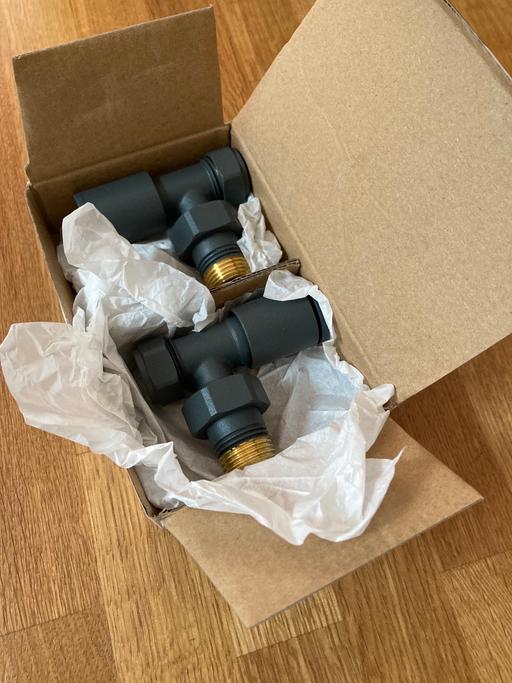 Buy & Sell Mossley Hill Liverpool - Photos for Arezzo anthracite angled radiator valves