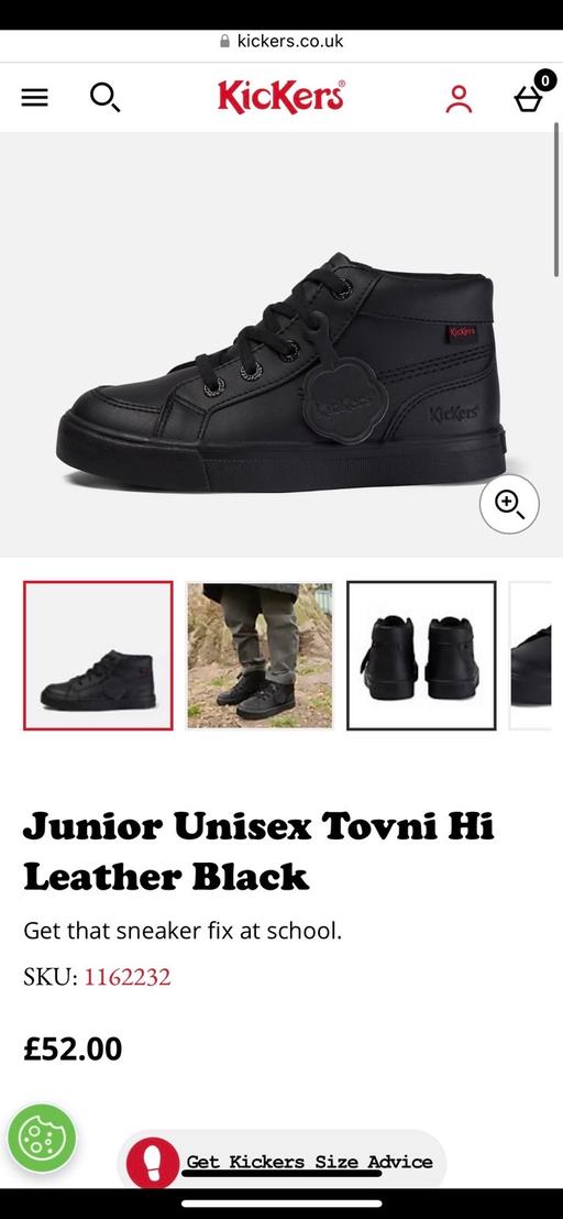 Buy & Sell Aldwych Central London - Photos for Kickers kids size 2 - Brand New Shoes