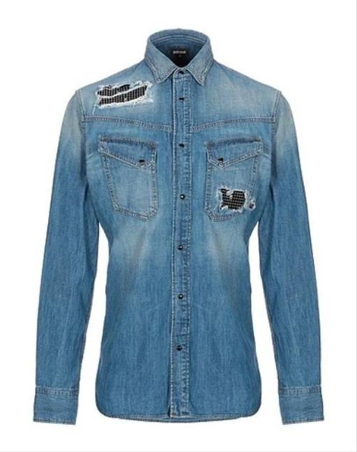 Buy & Sell Elephant and Castle South East London - Photos for Just Cavalli mens denim shirt - EU size 50