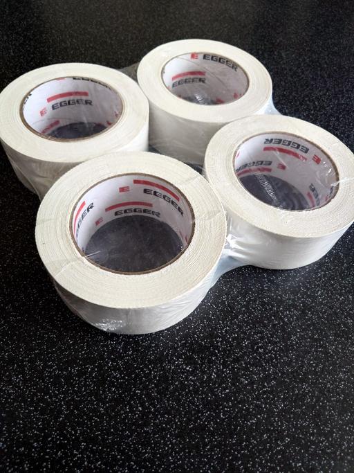 Buy & Sell Woodthorpe Charnwood - Photos for 48mm Egger Adhesive Premium Tape White 25M