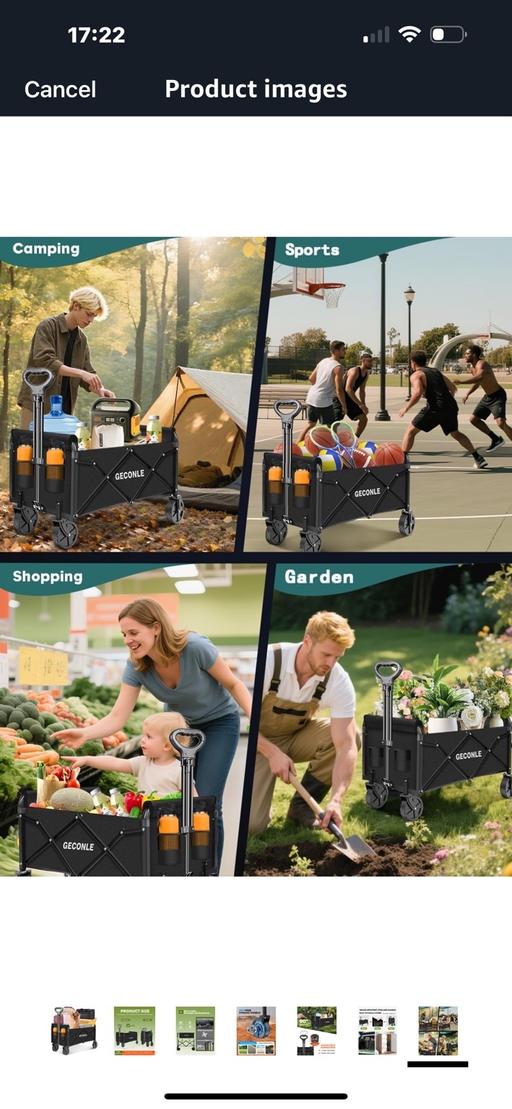 Buy & Sell Birmingham Solihull - Photos for Festival Trolley Folding Trolley Cart