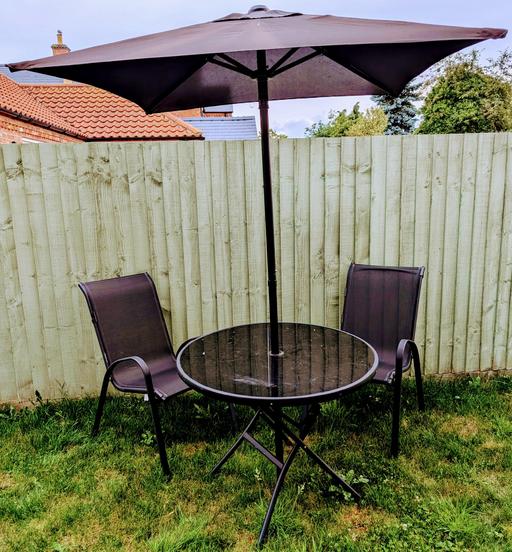 Buy & Sell Horncastle East Lindsey - Photos for Garden set, table, chairs, parasol