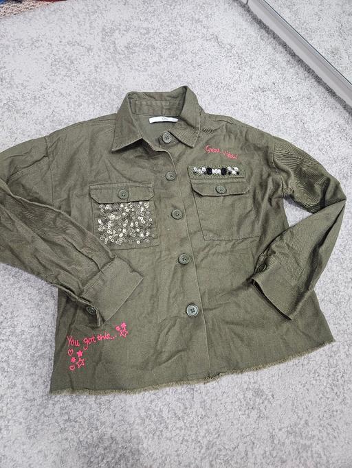 Buy & Sell Weston Point Halton - Photos for Age 8-9 M&S khaki shacket top