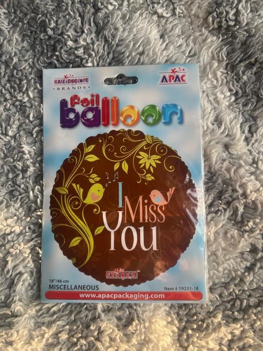 Classes French Walls Sandwell - Photos for I Miss You Foil Balloon