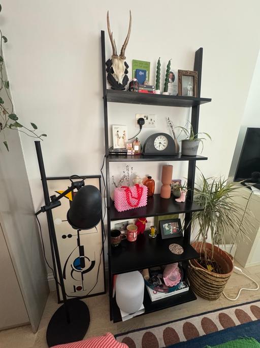 Buy & Sell East Dulwich South East London - Photos for Shelving unit - black habitat bookshelves