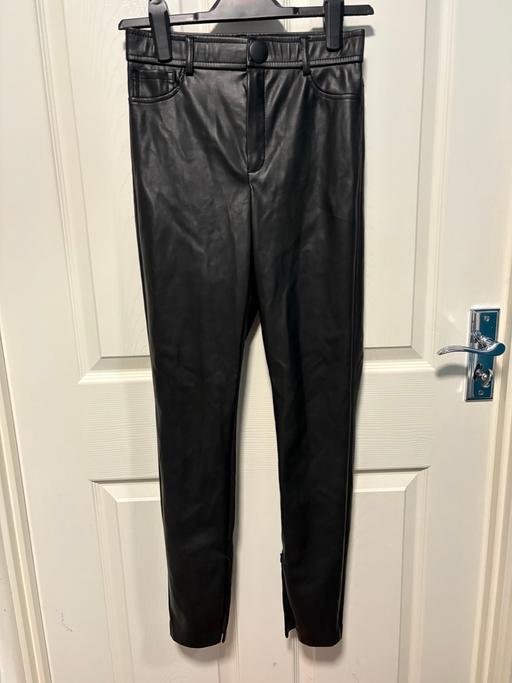 Buy & Sell Charter Avenue Industrial Estate Coventry - Photos for Zara Black Leather Trousers Size S