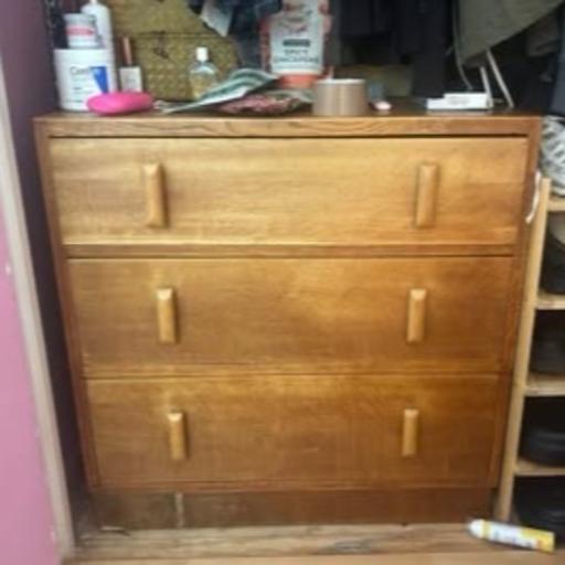 Buy & Sell Holloway North London - Photos for Small mid century chest of drawers