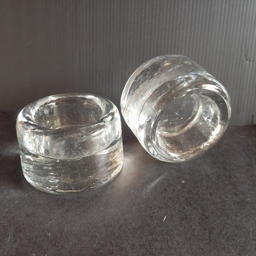 Buy & Sell Walton-Le-Dale South Ribble - Photos for ICE GLASS CANDLE HOLDERS