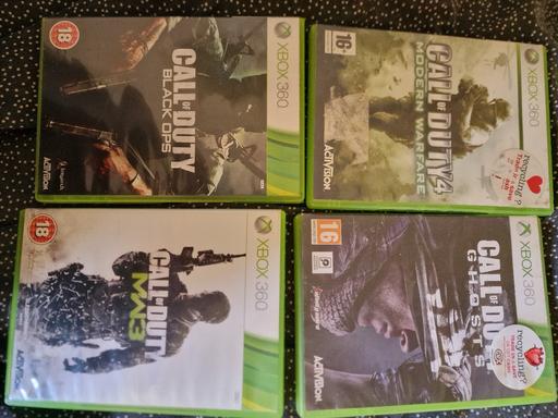 Buy & Sell Ketley Bank Telford and Wrekin - Photos for Xbox 360 Call Of Duty Bundle X4 cod 4 Black o