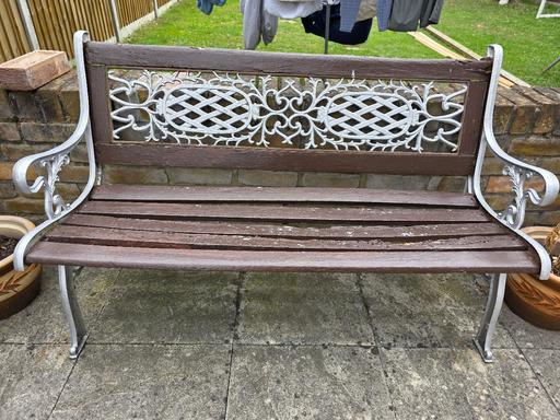Buy & Sell Eastcote Hillingdon - Photos for Two cast iron garden benches