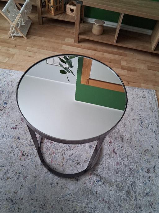 Buy & Sell Birmingham Solihull - Photos for metal table with a mirror top