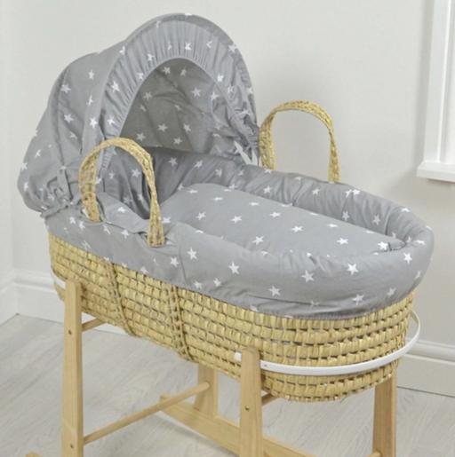 Buy & Sell Shepherd`s Bush West London - Photos for Moses basket with rocking stand