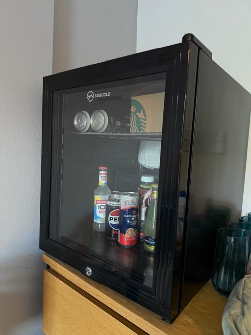 Buy & Sell Pentonville North London - Photos for Subcold Super 50 LED Fridge - Black quite new
