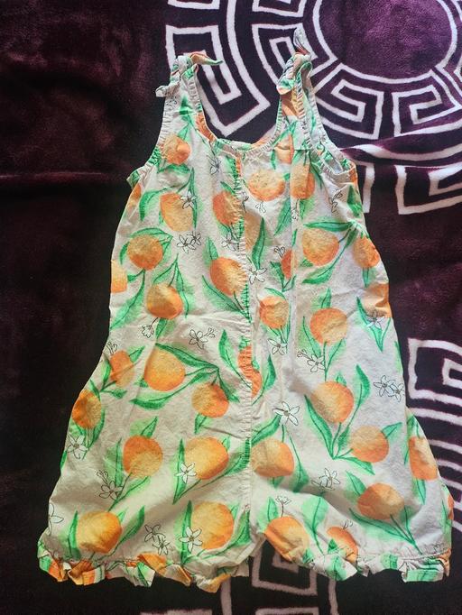 Buy & Sell Northfield Birmingham - Photos for 🍊 Primark Orange Print Playsuit