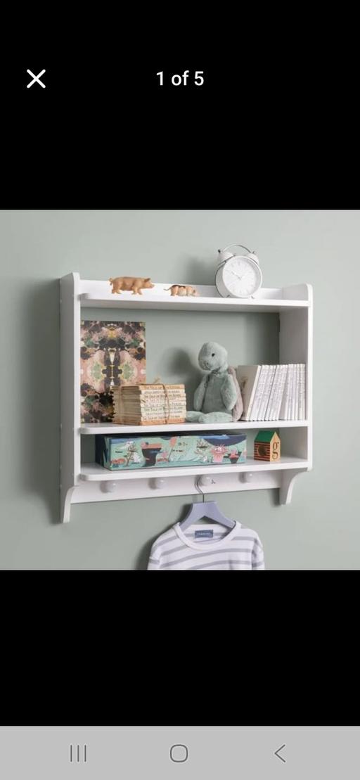 Buy & Sell Halesowen Dudley - Photos for Hege Double Shelf with Coat Hook in Classic W