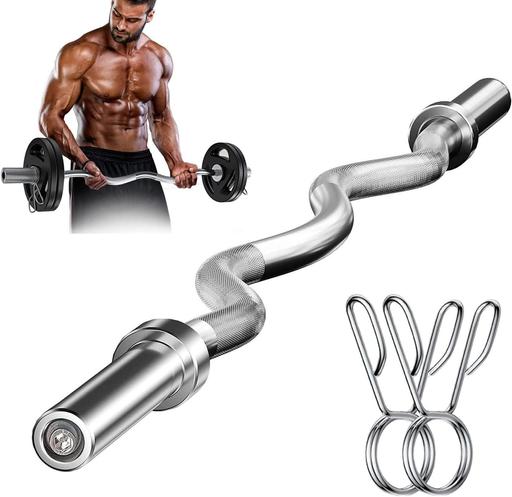 Buy & Sell Kimberworth Rotherham - Photos for 47inch Curl Bar Weight Lifting Barbell Bar