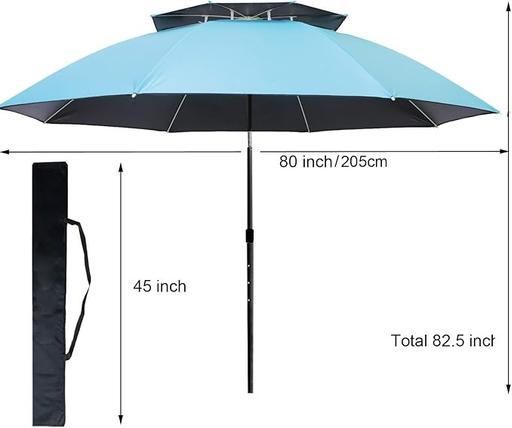 Buy & Sell Kimberworth Rotherham - Photos for GRANDMEI Beach Parasol,7.2 Feet Large
