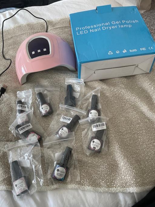 Buy & Sell Sutton Trinity Birmingham - Photos for Gel polish LED nail dryer lamp and polish