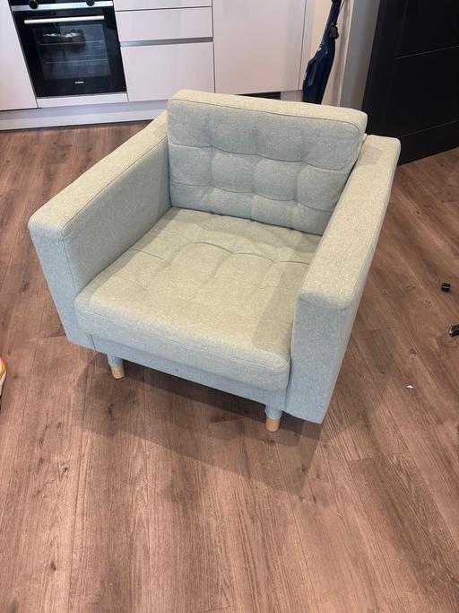 Buy & Sell Ware East Hertfordshire - Photos for IKEA grey armchair