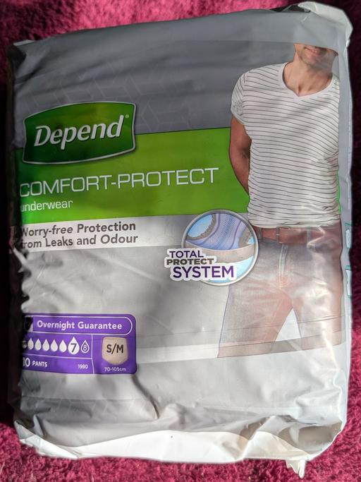 Buy & Sell Grove Park South East London - Photos for Depend Comfort Protect Incontinence Pants Men