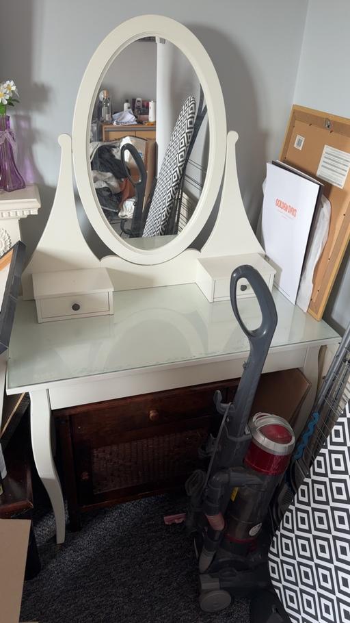 Buy & Sell Amington Tamworth - Photos for White dressing table with mirror