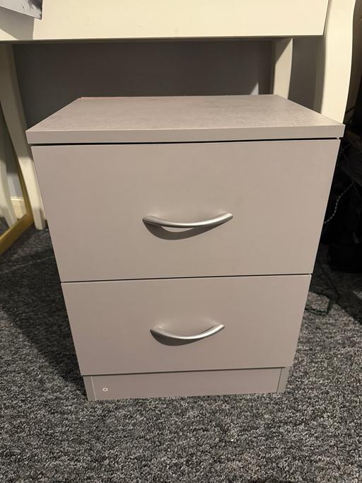 Buy & Sell Glascote Tamworth - Photos for Grey bedside cabinets