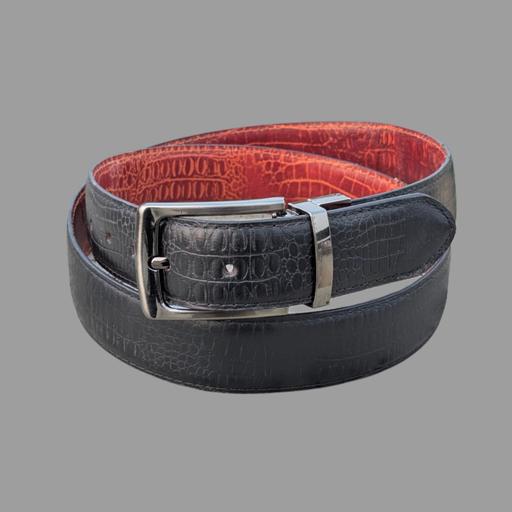 Buy & Sell Thornton Lodge Kirklees - Photos for Reversible Cowhide Croc Embossed Leather Belt