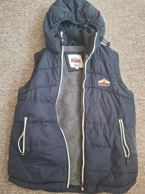 Buy & Sell Buckingham Buckinghamshire - Photos for Navy Superdry Gilet Size M