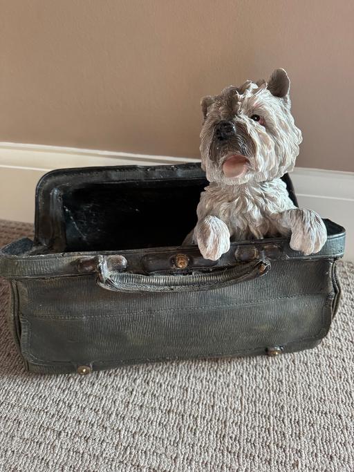 Buy & Sell New Eltham South East London - Photos for Beautiful large dog in basket ornament