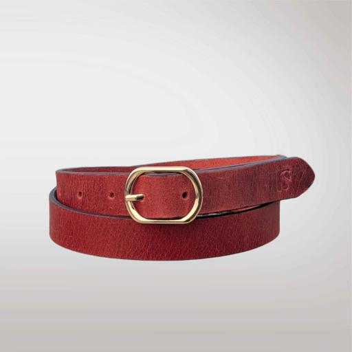 Buy & Sell Thornton Lodge Kirklees - Photos for Premium Red-Brown Cowhide Leather Belt