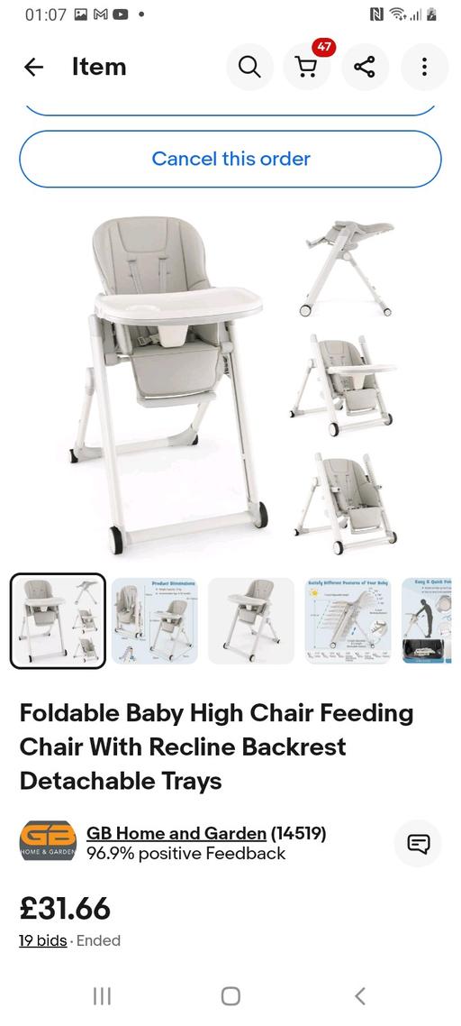 Buy & Sell Wibsey Bradford - Photos for high chair brand new