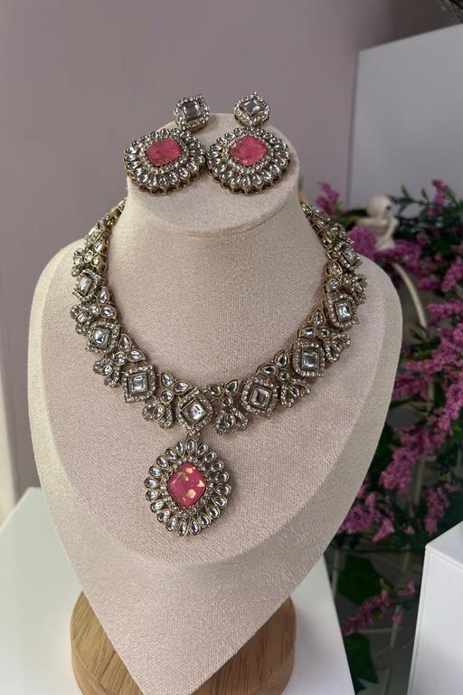Buy & Sell Syston Charnwood - Photos for Gold plated Kundan and American Daimond set